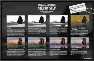 Steb by step tutorial - New Zealand Coast