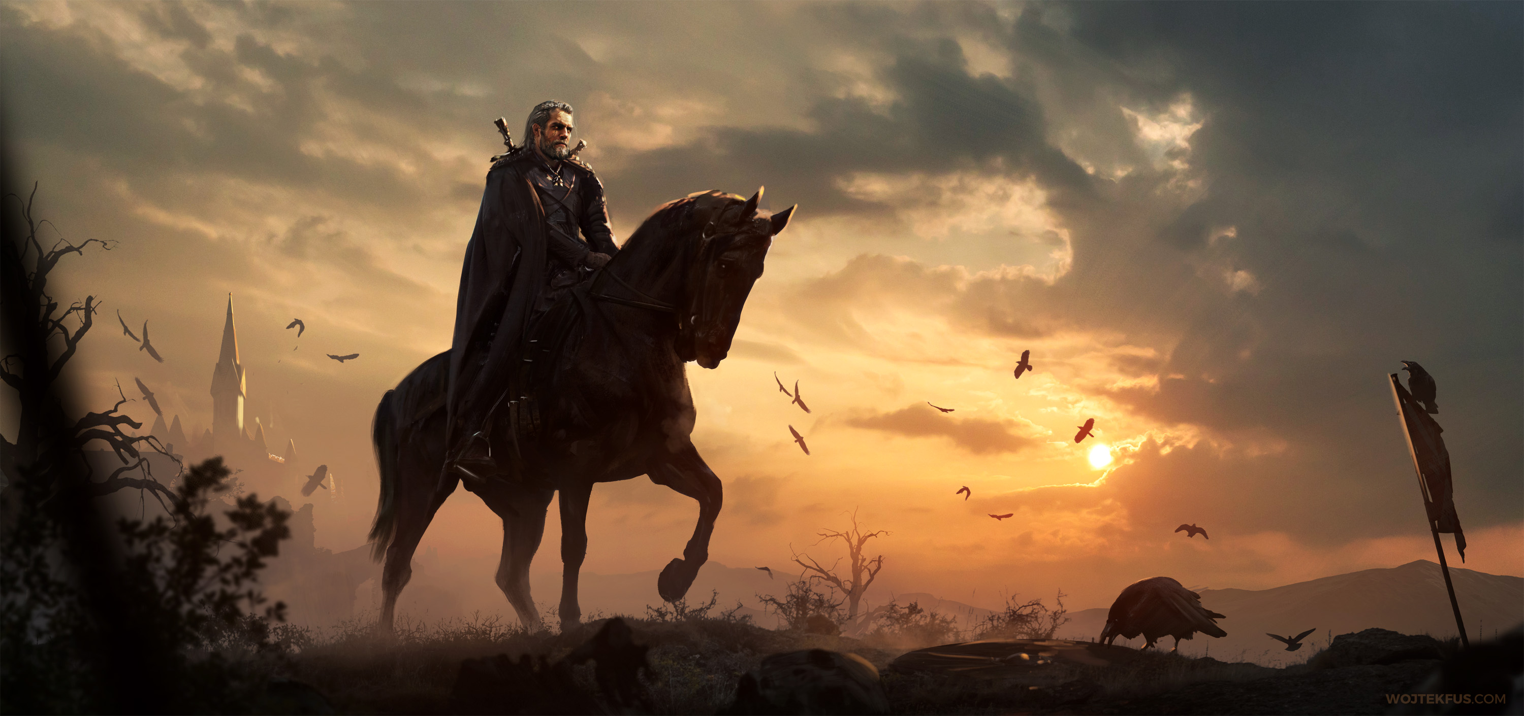 Geralt of Rivia by WojtekFus