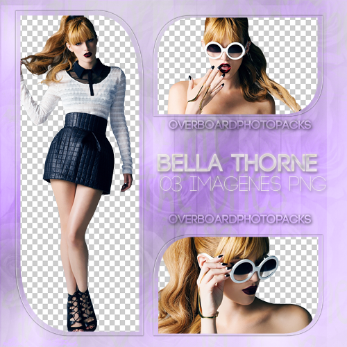 Photopack png 01: Bella Thorne