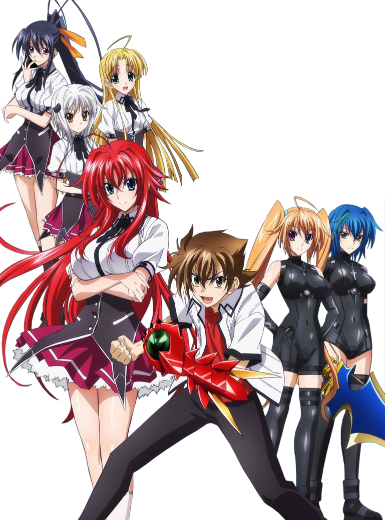 High School DxD S1 Characters by TyrusWoon on DeviantArt