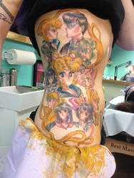 Sailor Moon Tribute Tattoo