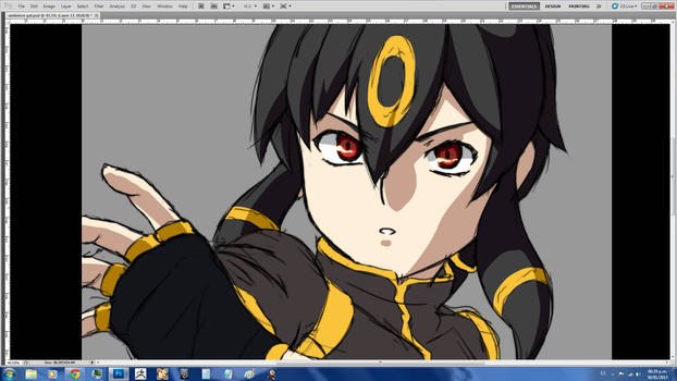 Umbreon Gal: Umbra WIP