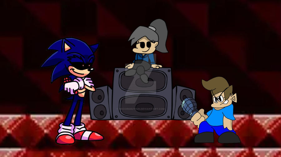 Fnf Computer Guy FNF Record Guy VS Exetior (Concept Art) by RecordGuy626 on DeviantArt
