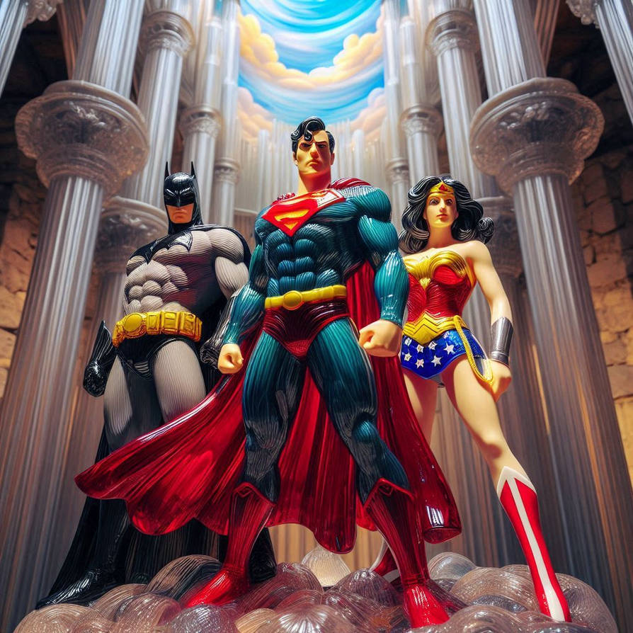 Statues Deviantart Dc Comics Heroes Murano Statues ! (47) by ELROBER984 on DeviantArt
