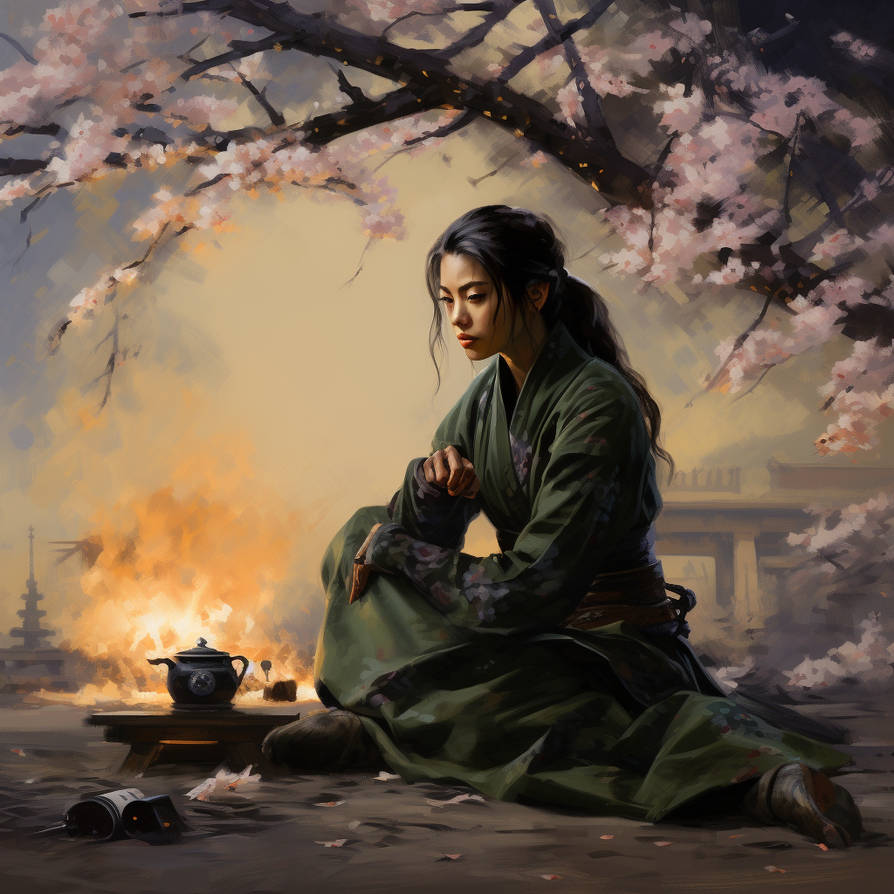 If the world is burning keep your mind peaceful