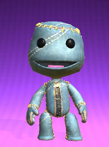 Invincible Sackboy Ultimate Sackboy: Denim skin by 1Vs7 on DeviantArt