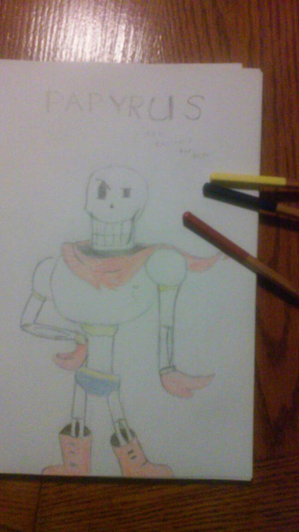 Pappyrus Drawing Papyrus by supersandwitch on DeviantArt
