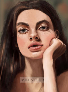 Portrait Digital art study