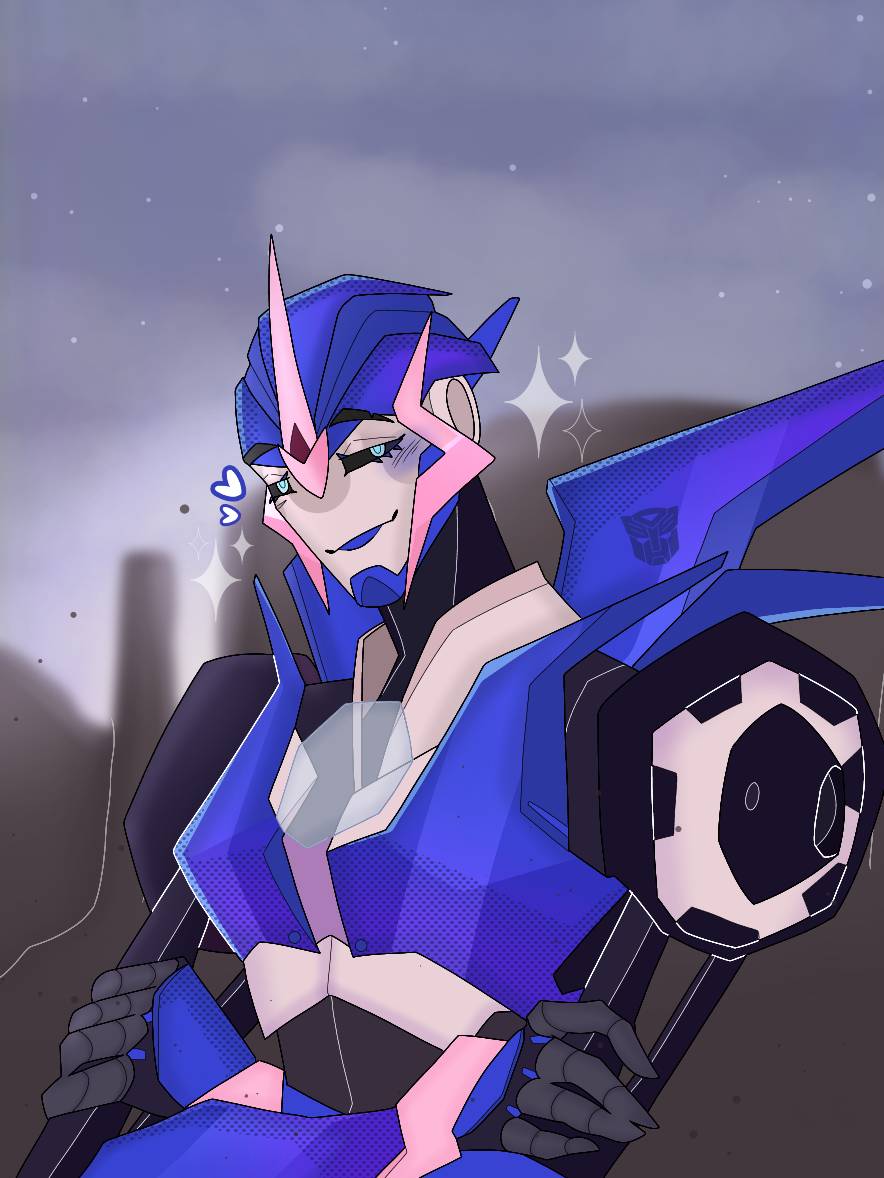 Transformers Prime-Blue Arcee by RockBlazePrime on DeviantArt