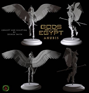 Gods of egypt Anubis design