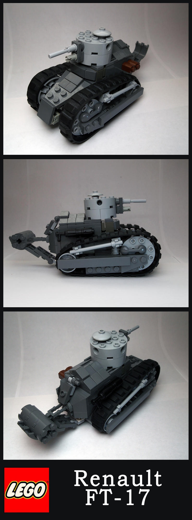 Lego French Light Tank Renault Ft 17 By Dwalinf On Deviantart