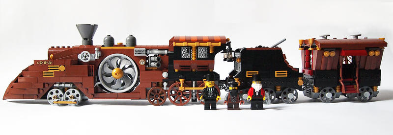 LEGO. Steam Train by DwalinF on DeviantArt