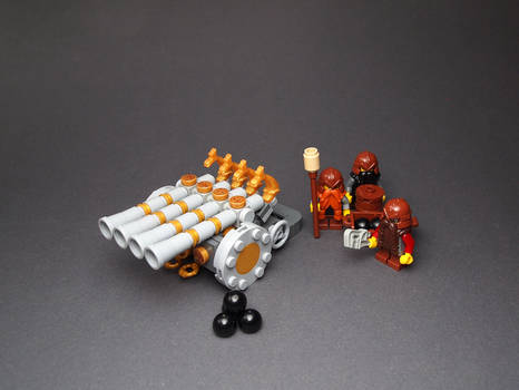 LEGO. Dwarf organ gun
