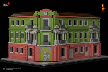 LEGO. Yuriev's house. Minimisto.