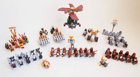 LEGO. Dwarf Army