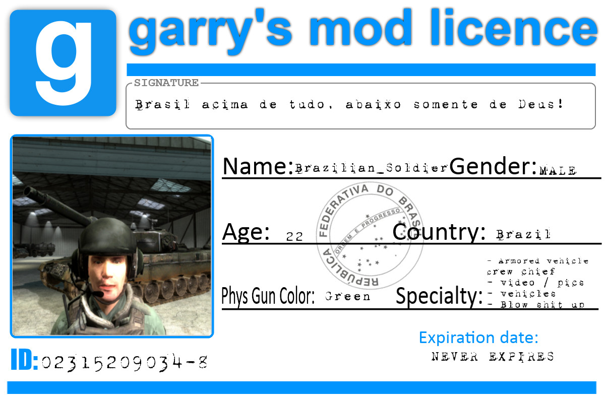 Gmod Key Garry's mod licence by Brazilian-Soldier on DeviantArt