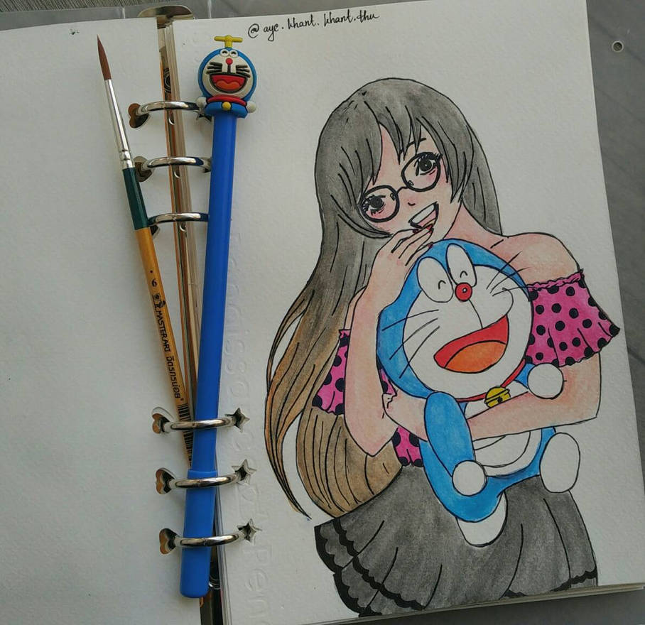 Anime version of me with lovely Doraemon by nanamiakkt on DeviantArt Anime version of me with lovely Doraemon by nanamiakkt on DeviantArt