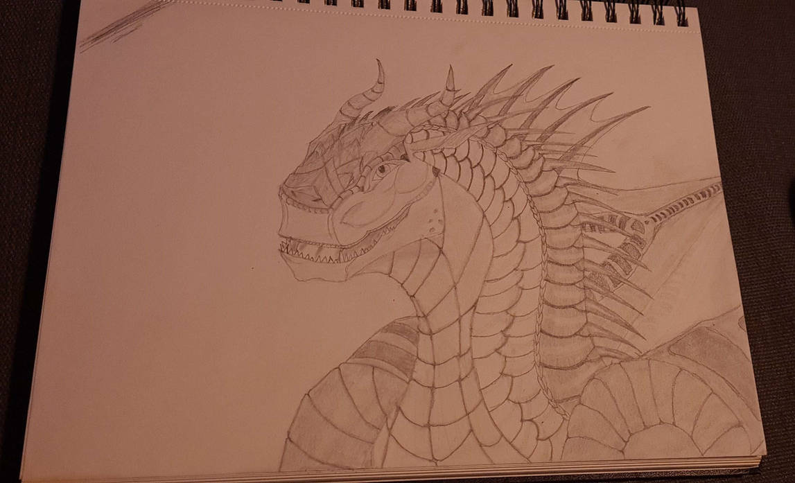 Modwing Outline modwing from wings of fire by BlackThemplar on DeviantArt