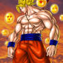 Goku the golden fighter