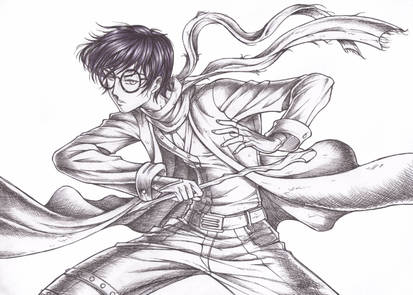 Harry Potter lineart