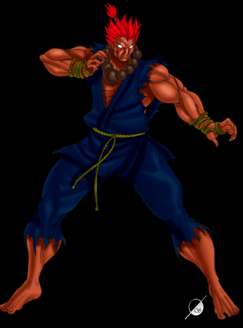 Akuma (Super Street Fighter II Turbo X) by SoulStryder210 on DeviantArt