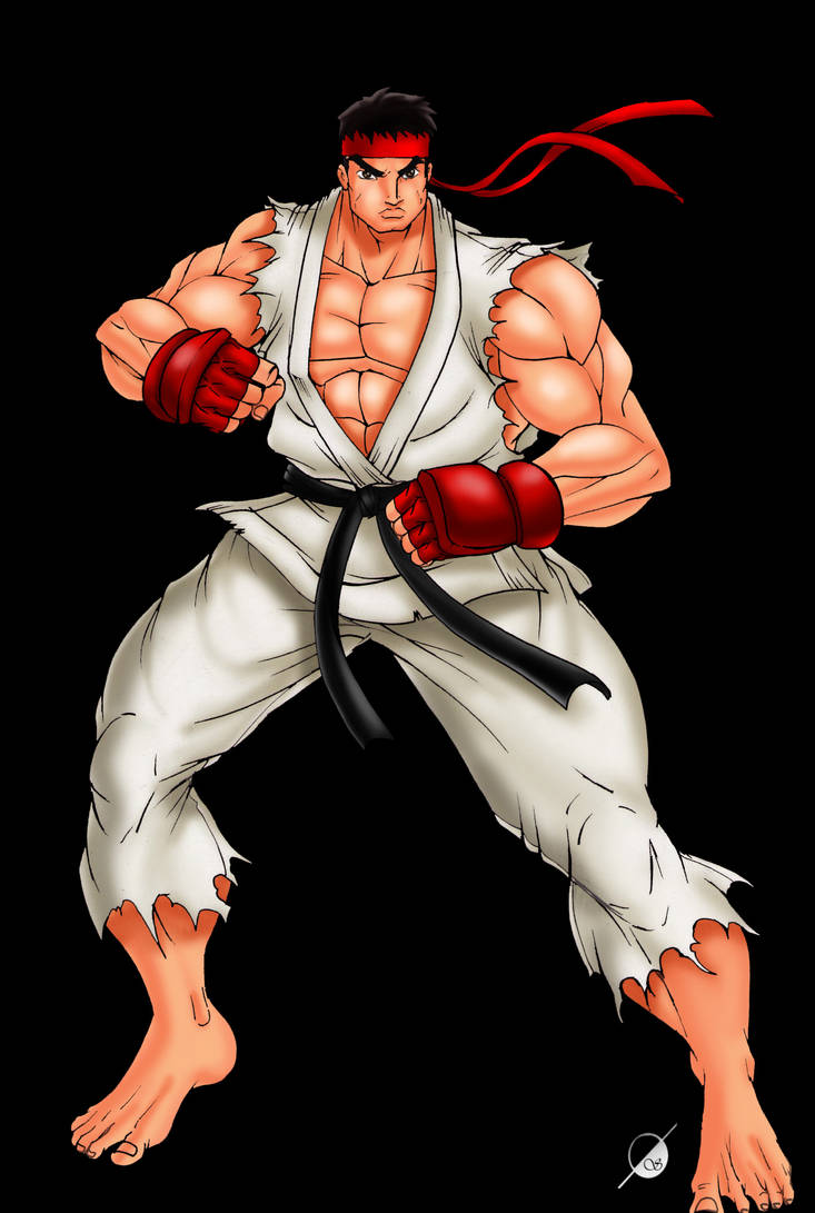 Ryu by Osmar-Shotgun on DeviantArt