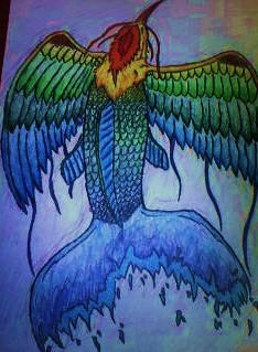 Half Bird Shell Half fish, half bird by BludgeonedTheory on DeviantArt