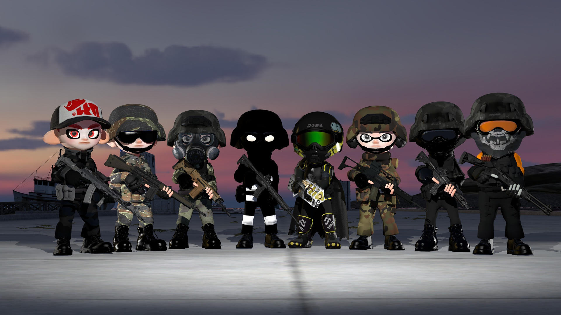 Splatoon Military Average of Splatoon Military by Zeit7Zen on DeviantArt