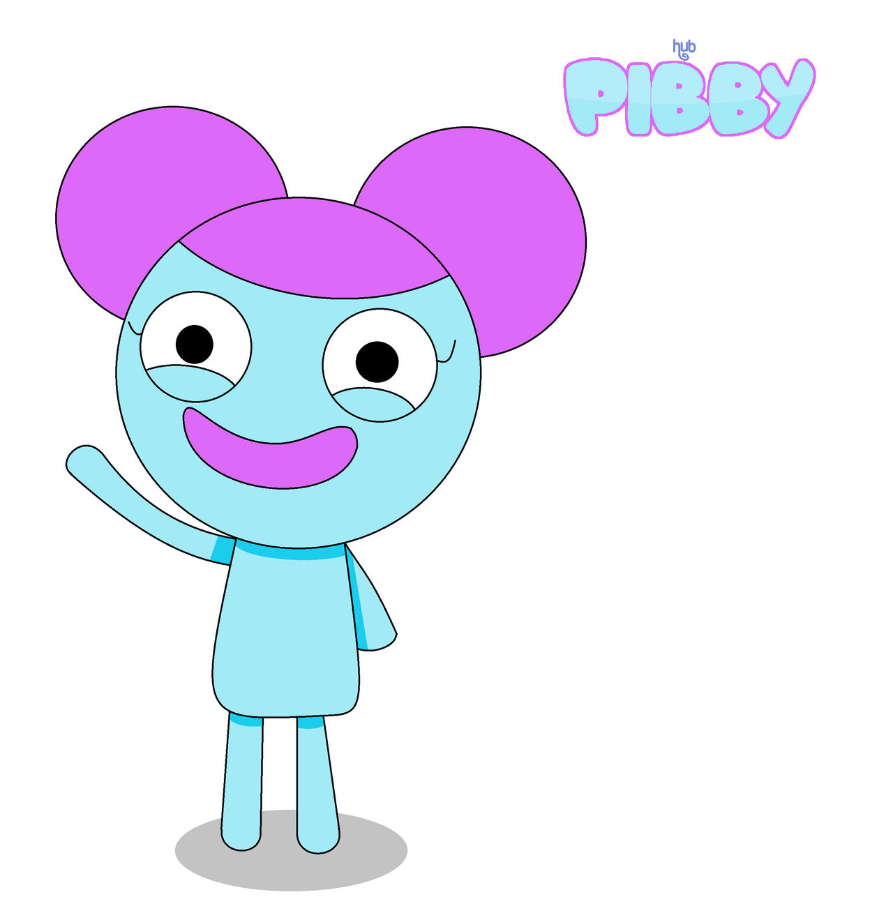 Pibby Design Pibby (Hub's Pibby Design) by gamerxethan on DeviantArt