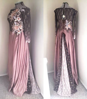 Sumptuous Chocolate Gown