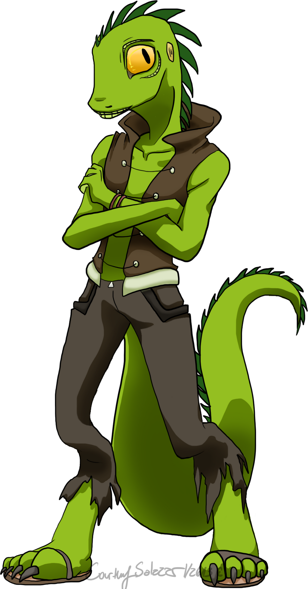 Lizard Man by CelestNny on DeviantArt