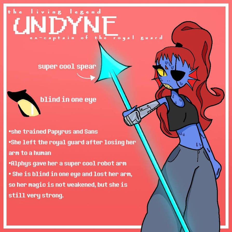 Strongfish91 UNDYNE the UNDYING (Also known as StrongFish91) by AnaGG00 on DeviantArt