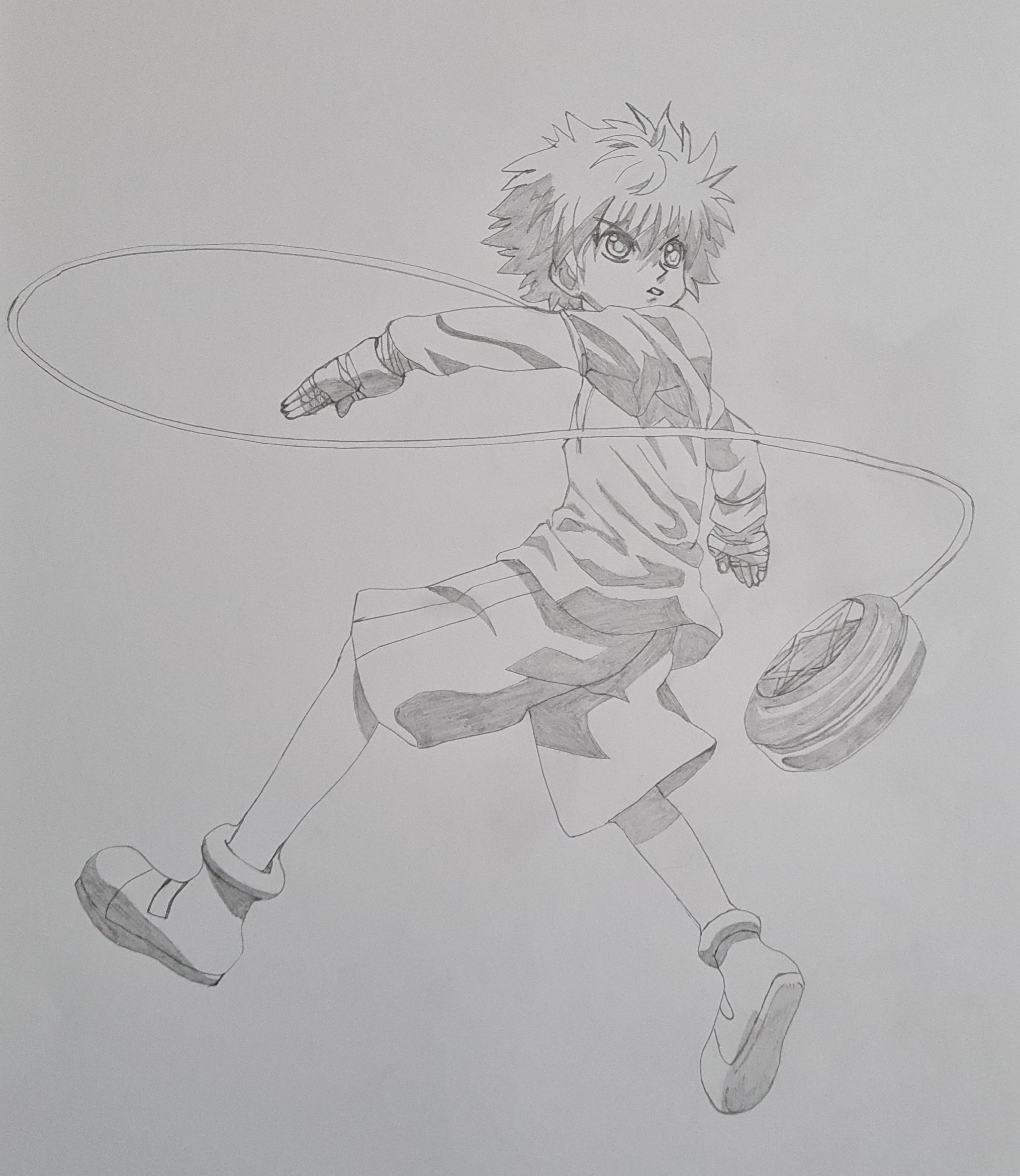 Pencil Drawing Naruto Kakashi by AnjaF11 on DeviantArt