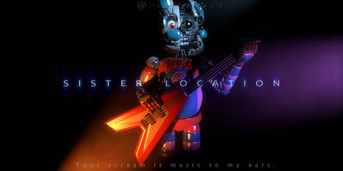 Funtime Bonnie Teaser Render (Fan-made)