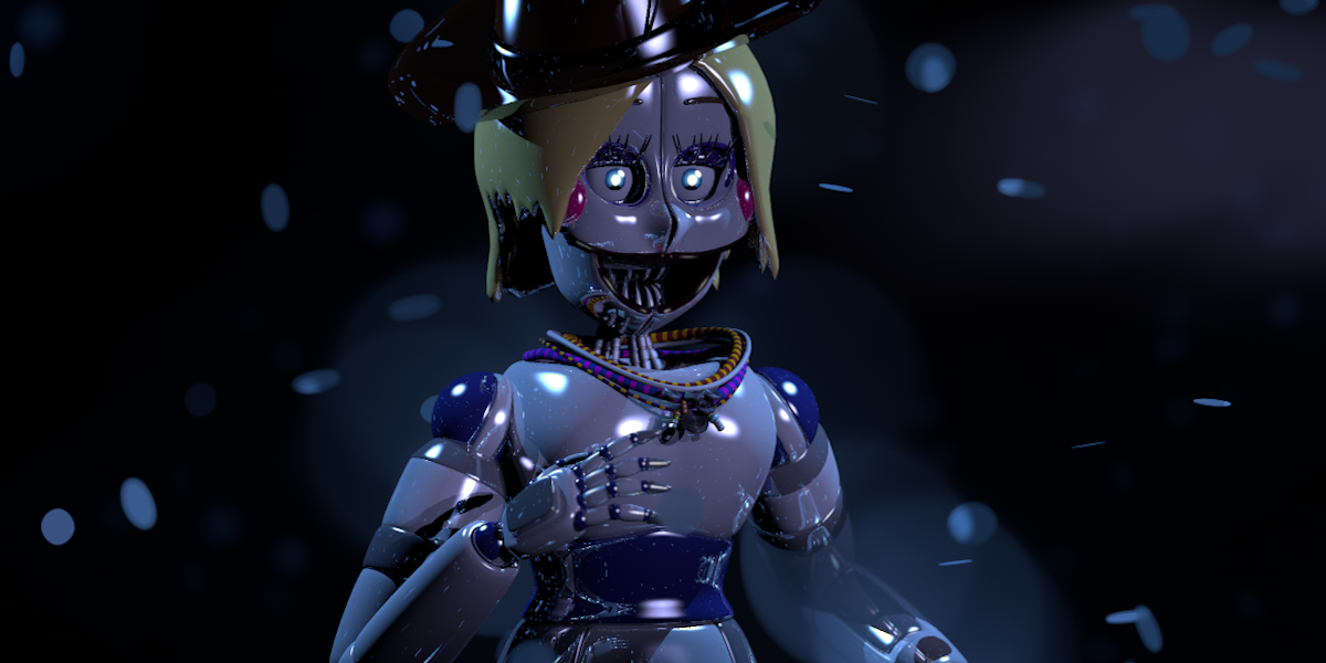 Nightmare Funtime Chica REVEAL by HeroGollum on DeviantArt