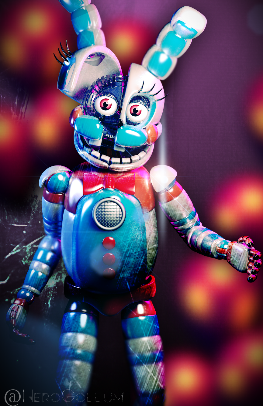 Nightmare Funtime Chica by HeroGollum on DeviantArt