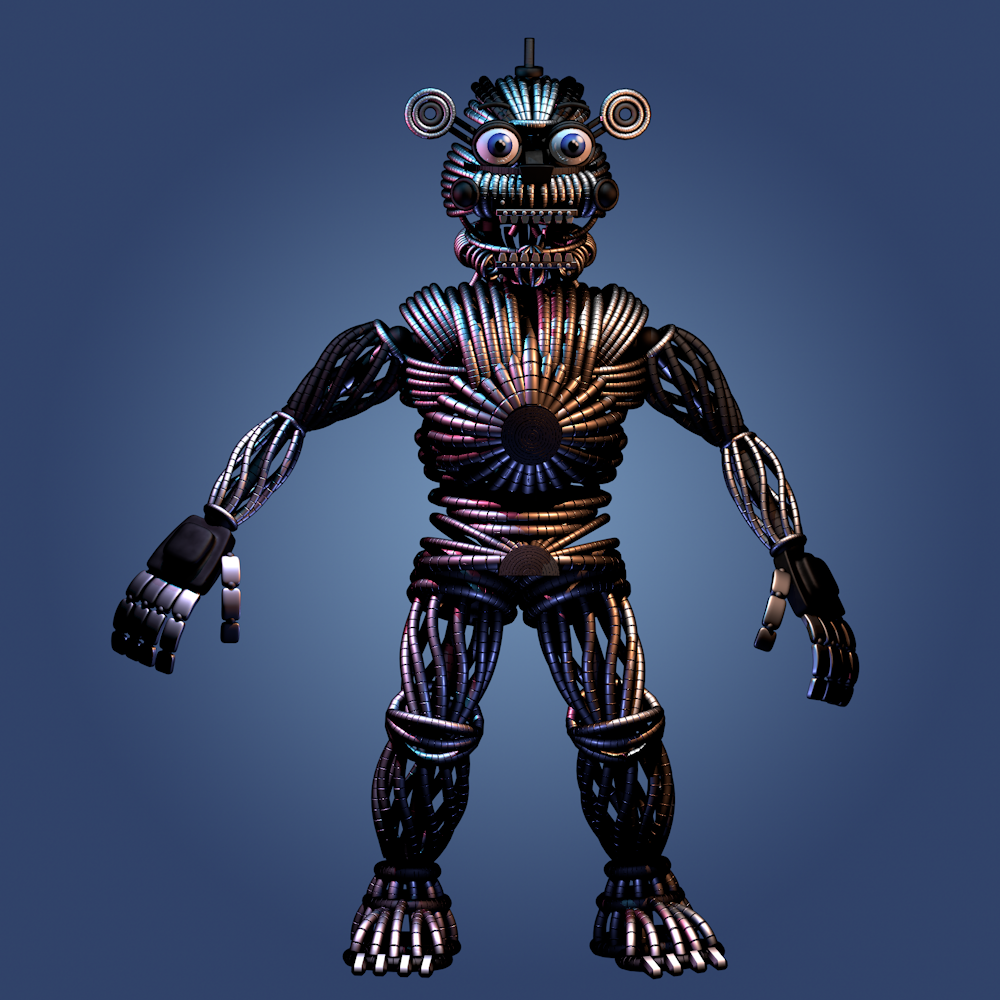 Funtime Freddy Endoskeleton.