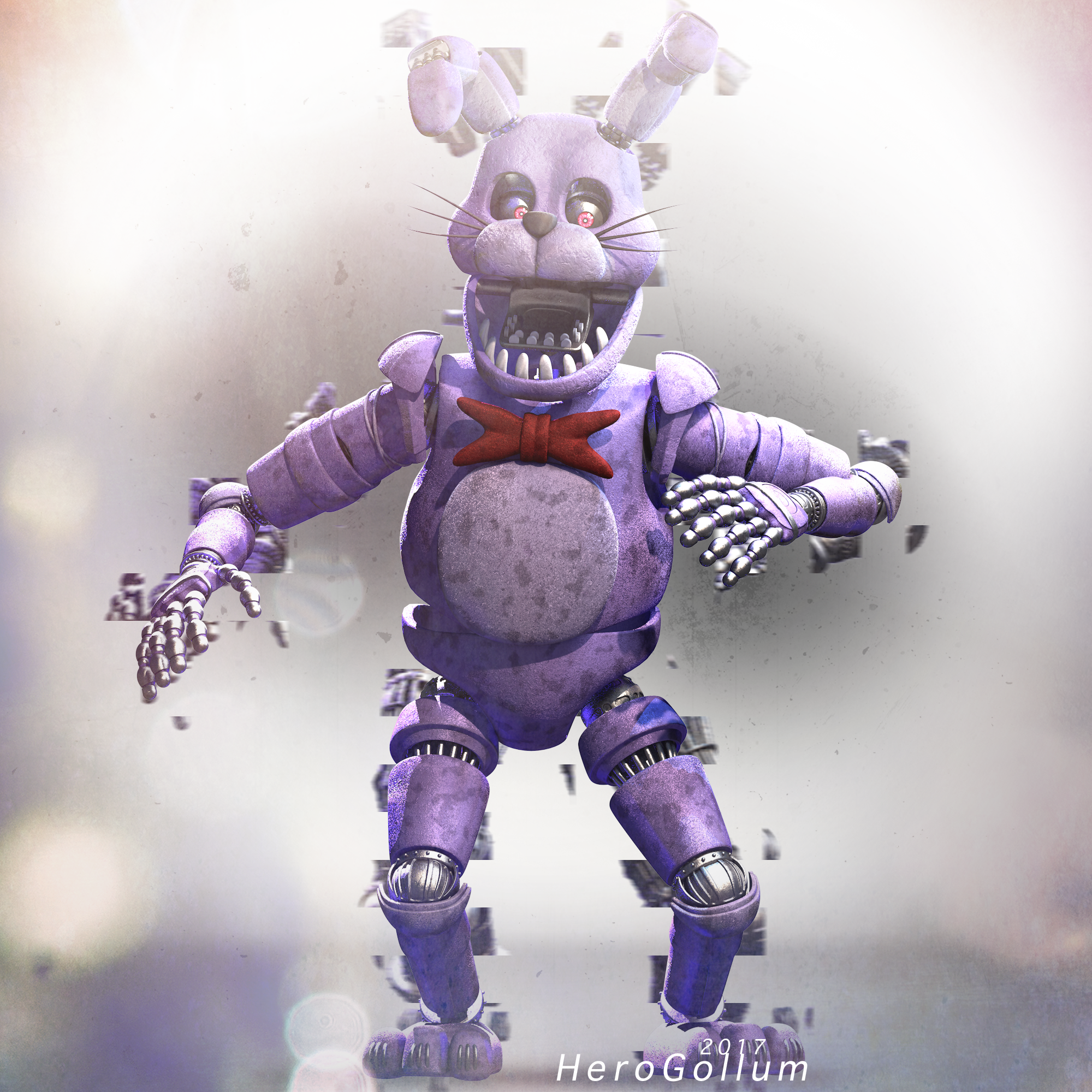 FNAF Bonnie EXTREME_Fnafan - Illustrations ART street