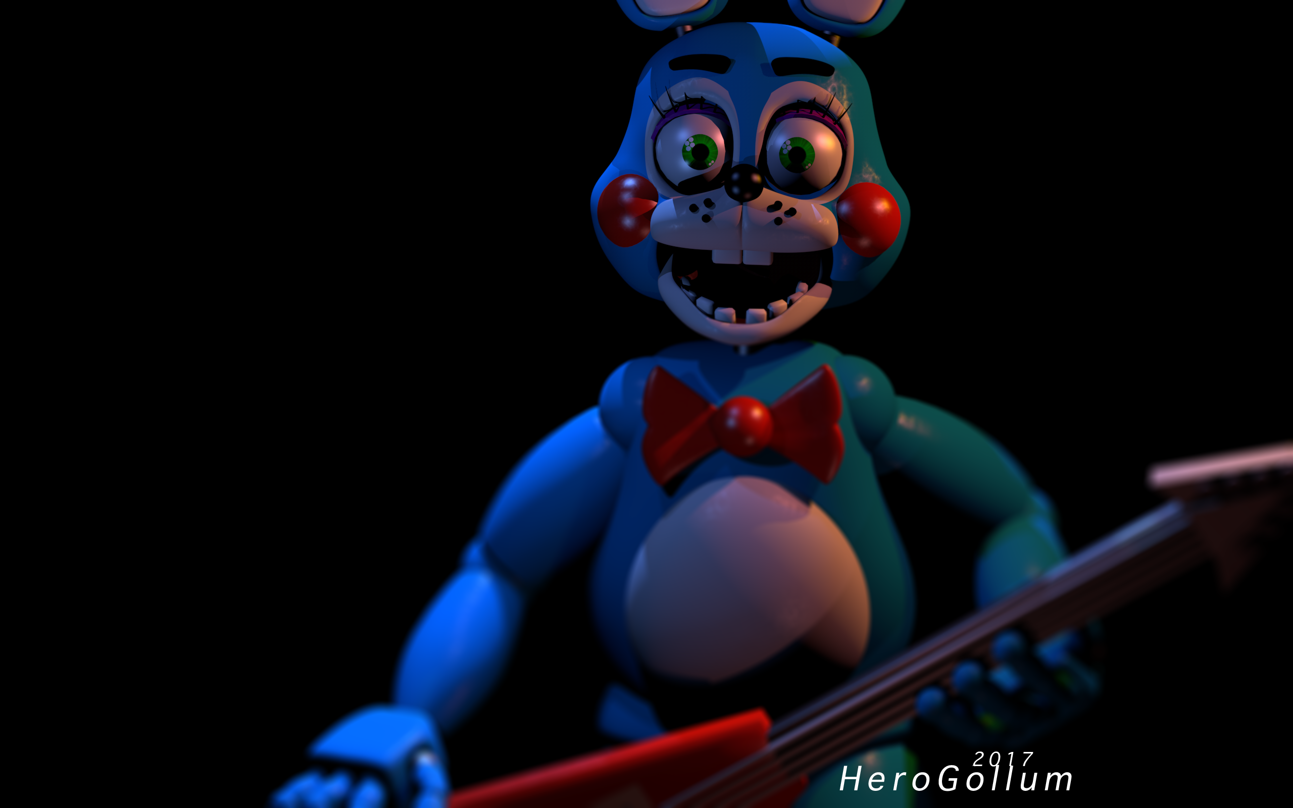 Toy Bonnie Wallpaper - Cinema 4D