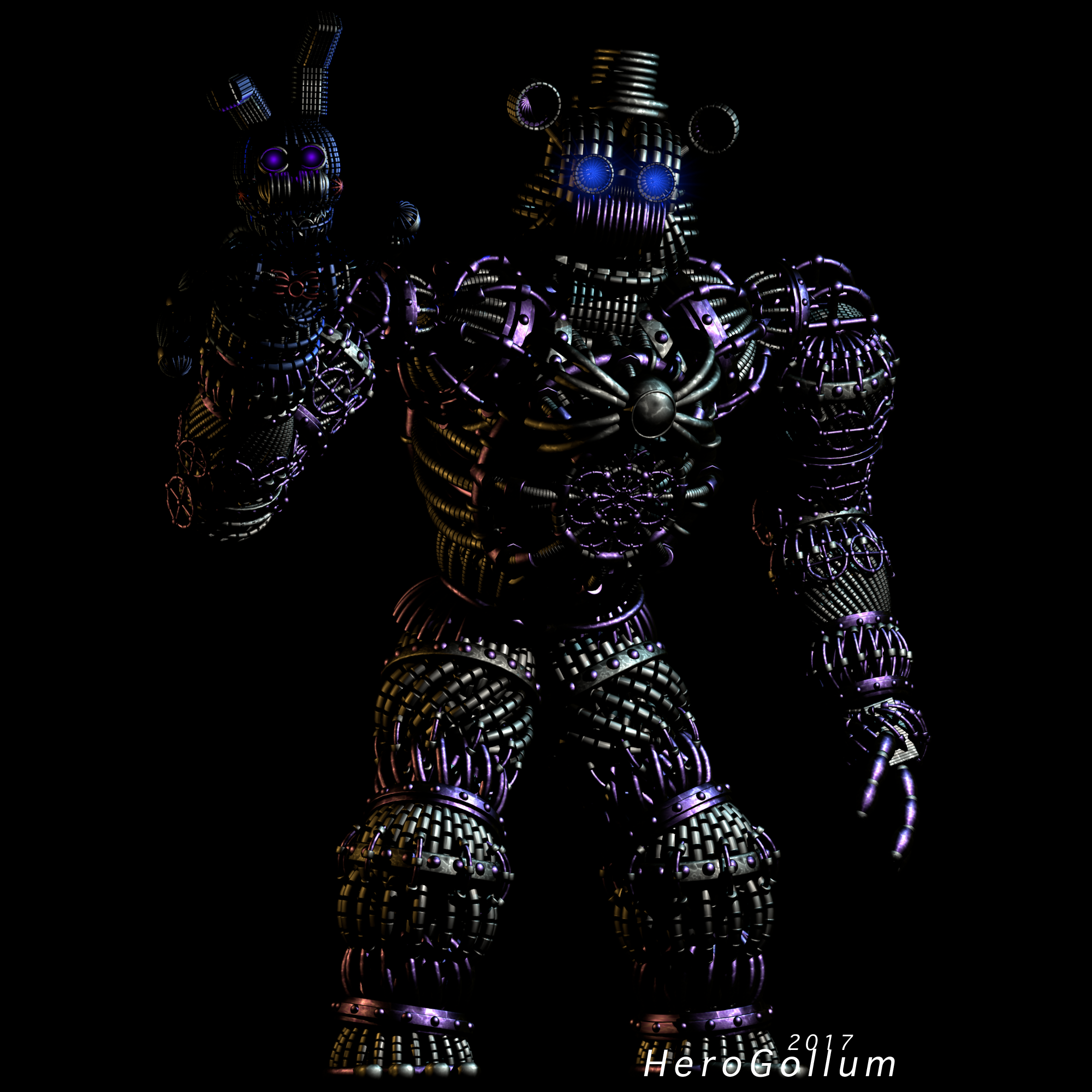 Nightmare Funtime Chica by HeroGollum on DeviantArt