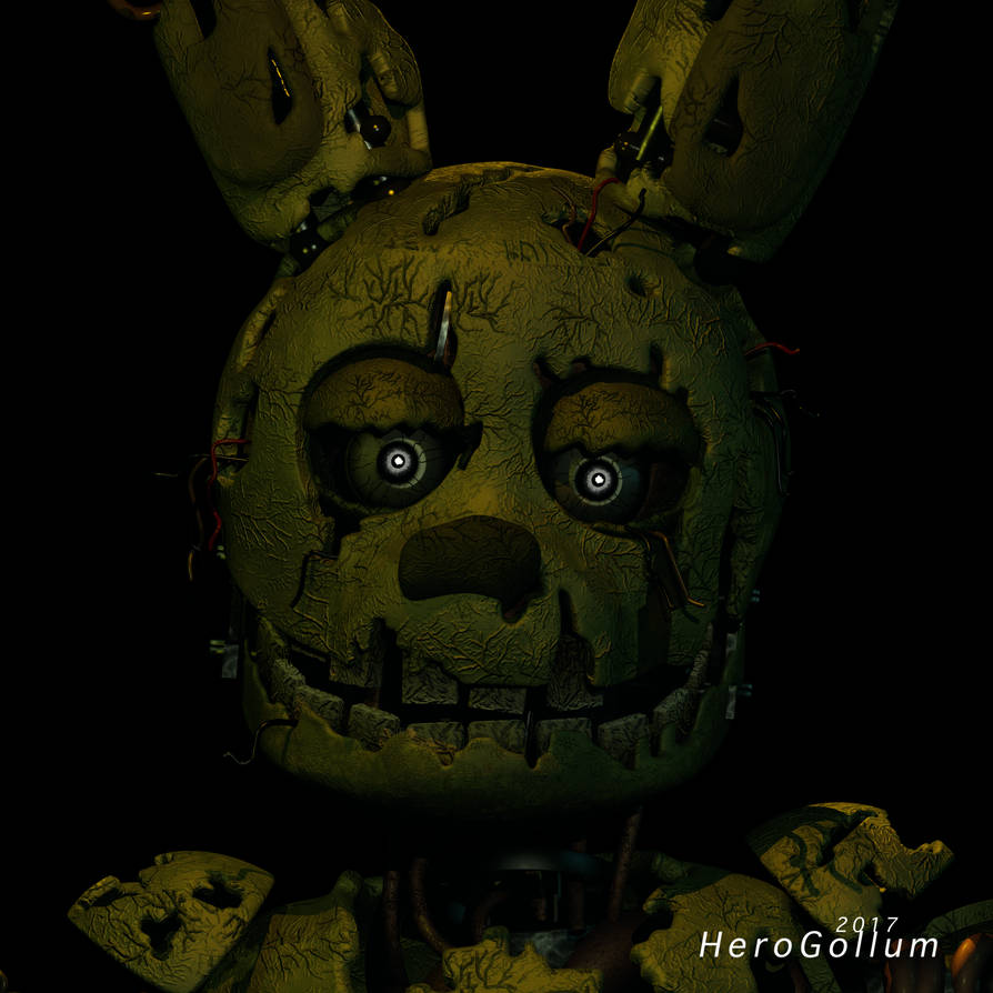Springtrap 4K by HeroGollum on DeviantArt