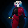 Plus Size Harley Quinn - Render 3 (Cinema 4D)