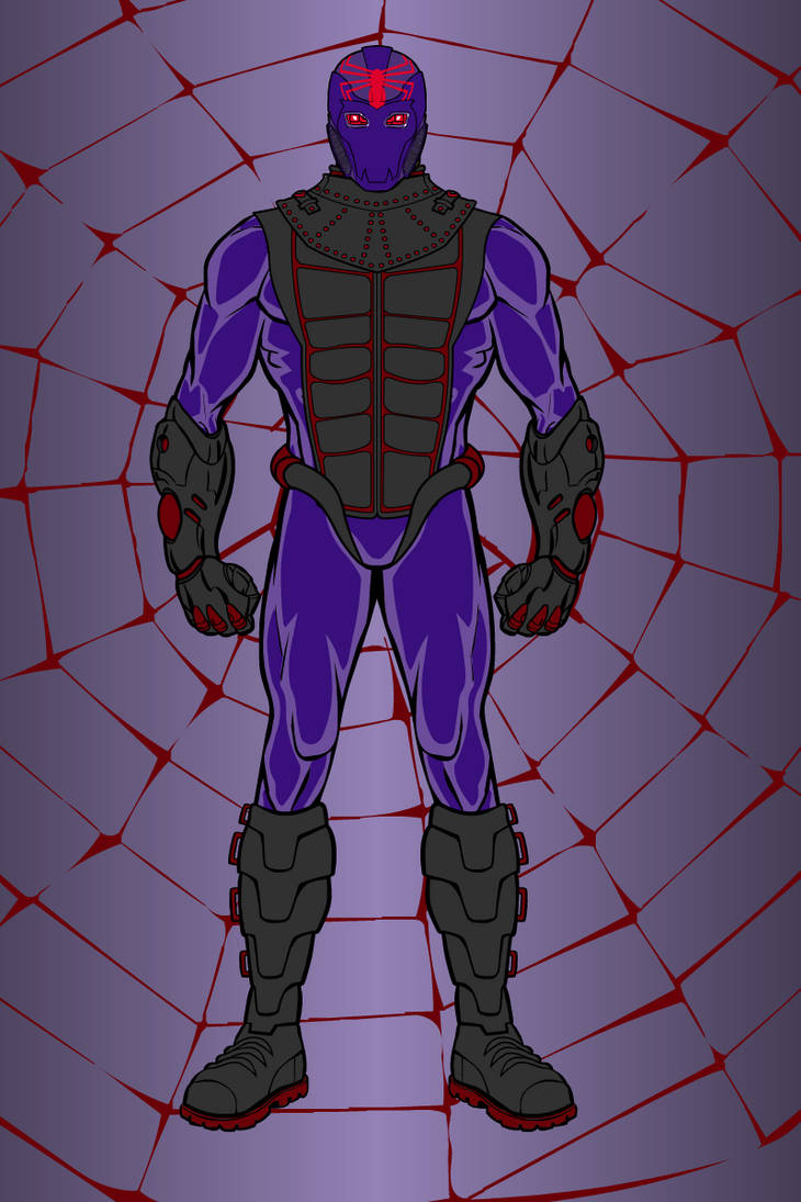 DC Remake Black Spider by Malfar on DeviantArt