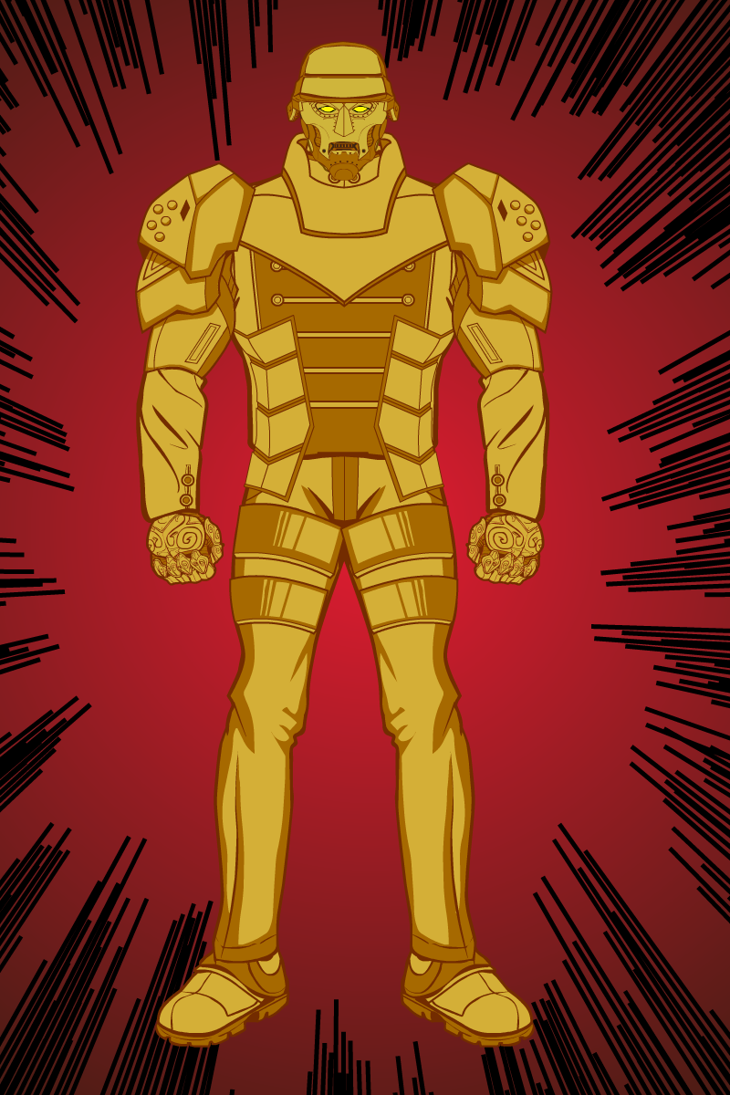 DC Remake Goldface by Malfar on DeviantArt