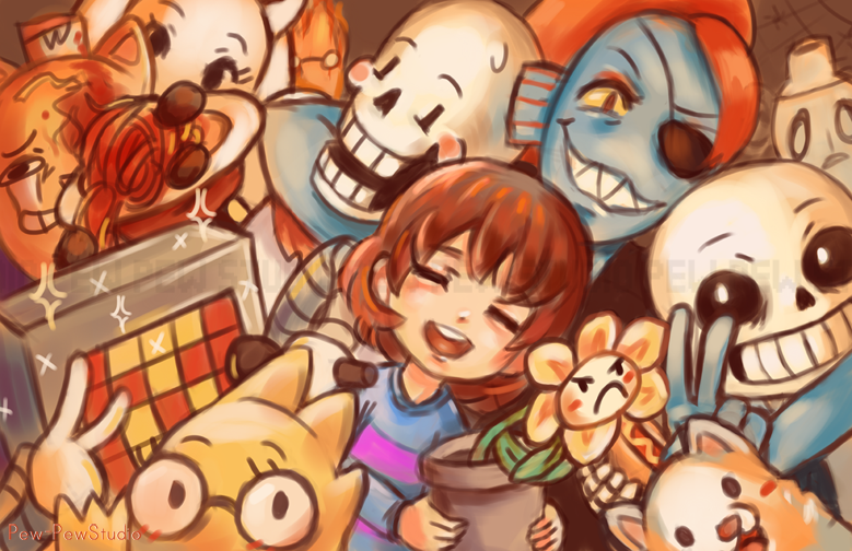 Video Game Undertale Wallpaper by hetiru