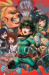 My Hero Academia by Pew-PewStudio