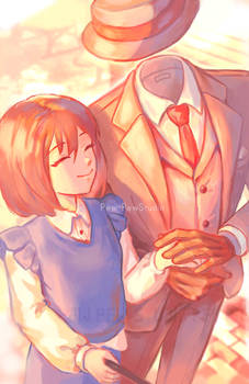 The Invisible Man and His Soon-to-Be Wife