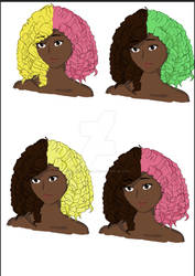 Loli's Sweet Shoppe Wig Colors 1