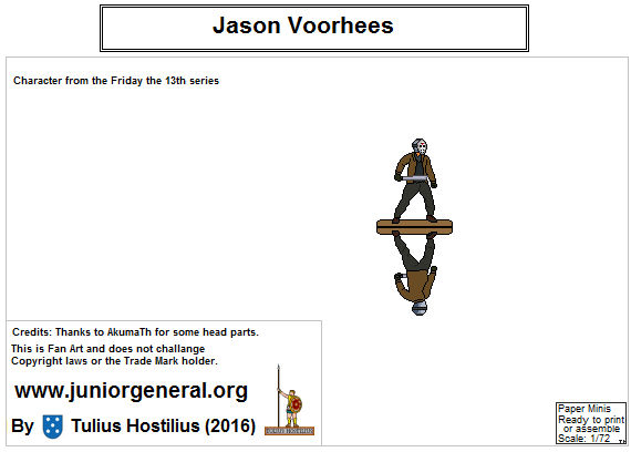 1080 Jason Voorhees (Friday 13) 1.2 by TuliusHostilius on DeviantArt