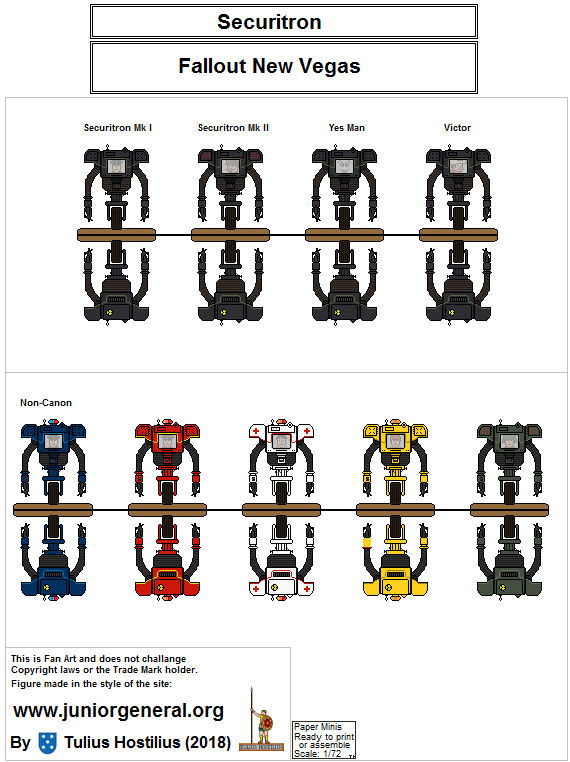 2347 Securitron Fallout New Vegas 1.2 by TuliusHostilius on DeviantArt